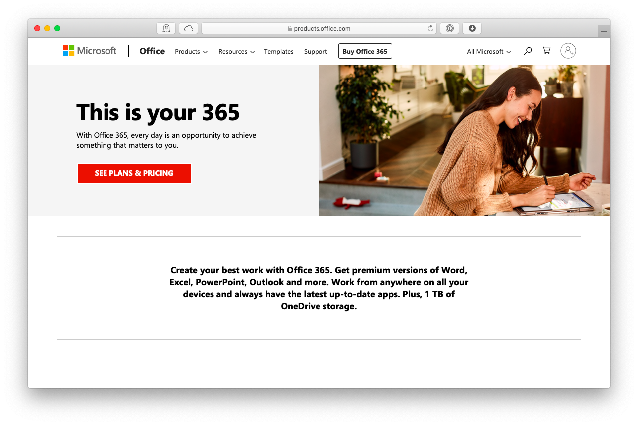 office 365 suite for mac